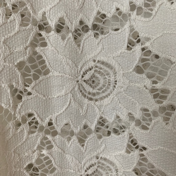 {Forever 21} White Crochet Swim Coverup Dress - Picture 2 of 4